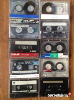 Kasety magnetofonowe 90 i 60 TDK,BASF,CASIO, FUJI, MAXELL i inne 