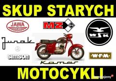 KUPIĘ STARY MOTOCYKL