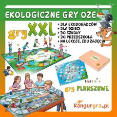EKO GRY XXL dla dzieci OZE - czyste powietrze, energia, woda - ekologiczne gry