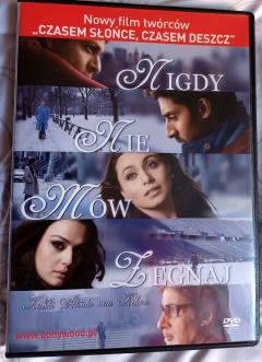 Nigdy Nie Mów Żegnaj DVD Bollywood