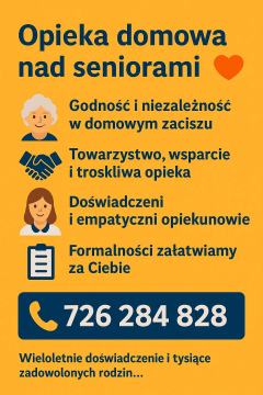 Opieka domowa nad seniorami Opole Całodobowo