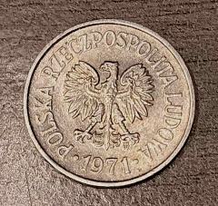 Moneta 10 gr z 1971 r 