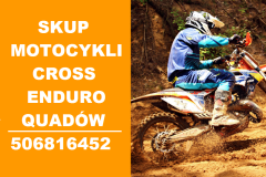SKUP MOTOCYKLI CROSS ENDURO QUADÓW ATV