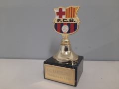 FC BARCELONA herb statuetka Oryginal z Camp Nou