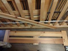 Łóżko drewniane 140x200