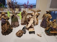 Szopka Bożonarodzeniowa - Styl Wenecki - Figury w szatach 35 cm