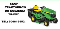 SKUP TRAKTORKÓW DO KOSZENIA TRAWY TRAKTORKI TRAKTOREK 