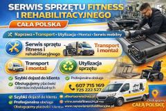 Serwis sprzętu fitness i rehabilitacyjnego, mobilny serwis 