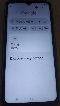 Samsung Galaxy A14 5G Uszkodzony wyświetlacz