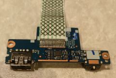 Lenovo G50-30 - Płytka gniazda USB, słuchawkowe i czytnik kart SD