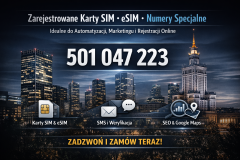 Zarejestrowane SIM, eSIM i złote numery Opole ? szybka wysyłka i pełna poufność