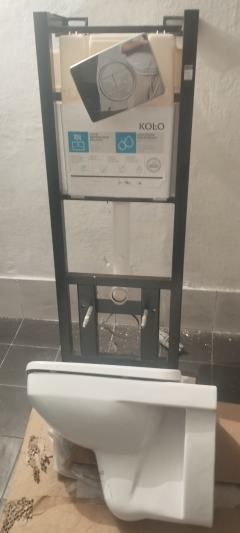 Zestaw podtynkowy z miską wiszącą Koło Nova Nowy