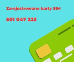 Karty SIM z rejestracją ? Numery specjalne ? Strony i sklepy WWW ? Usługi internetowe ? Opole i okol
