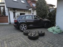 Grafitowe, szare 18 Koła Audi Q5 5x112 235/60 7mm 2020 rok