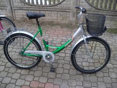 Ładny rower damski  z koszykiem , koła 26