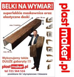 Na wymiar - Maskowanice belki rustykalne styropianowe  