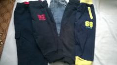 zestaw spodni chłopięcych