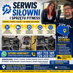Serwis siłowni Polska Warszawa Polska Łódź Lublin Kielce Olsztyn