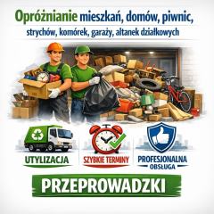 Wywóz Mebli z Mieszkań Domów Opróżnianie Przeprowadzki 