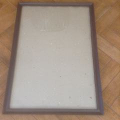 Rama drewniana do obrazu z oszkleniem wym. zew. 96cm x 68cm