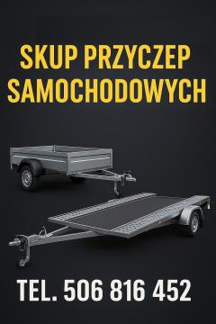 SKUP PRZYCZEPEK SAMOCHODOWYCH LEKKICH TOWAROWYCH SAM LAWET