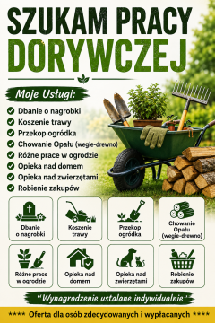 Szukam pracy dorywczej 