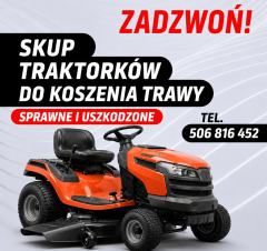 SKUP TRAKTORKÓW DO KOSZENIA TRAWY TRAKTORKI TRAKTOREK 
