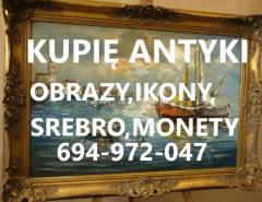 Kupię ANTYKI,SREBRA,MONETY,szkło,zegarki,biżuterię