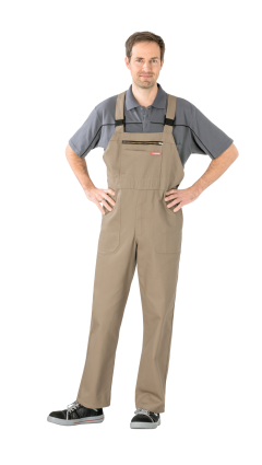 Spodnie robocze ogrodniczki PLANAM BW-290 Khaki Rozmiar 26 80PLN