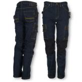 Spodnie robocze jeans DARK DENIM 6320 - trwałość i nowoczesny styl