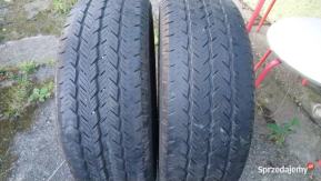 225/65/16C opony całoroczne dwie sztuki do busa 7mm. 100 zł.