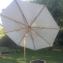 Parasol ogrodowy z uchylną czaszą o średnicy 320cm..