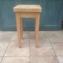 Taboret ogrodowo/tarasowy  z litego drewna