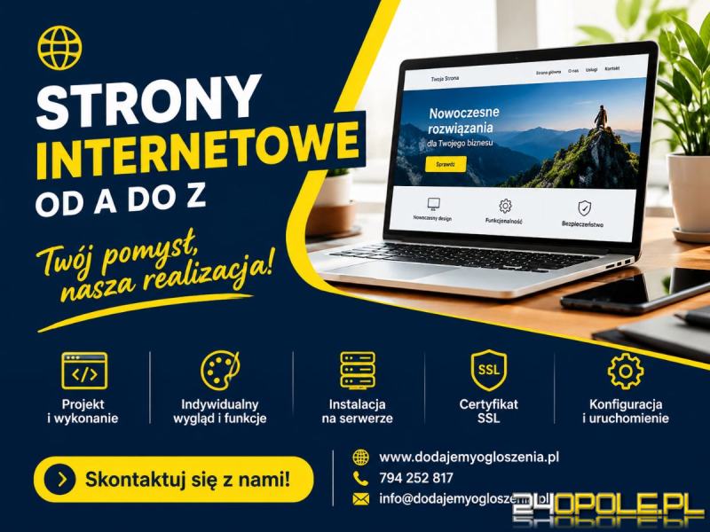 Strona WWW według Twojego pomysłu