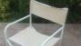 Składane metalowe krzesło turystyczne - balkonowo/ogrodowe