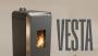 Piecyk na pellet VESTA 15 kW  z płaszczem wodnym 
