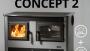 Piec Concept 2 - 25 kW: Ogrzewaj dom, gotuj i piecz na jednym ogniu 