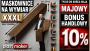 BONUS HANDLOWY 10 procent - tylko w maju na BELKI NA WYMIAR