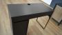 Małe Biurko z szufladami (IKEA) MICKE ciemnobrązowe 50 X 105