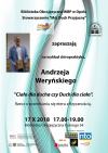 Wykład: "Rzecz o przenikaniu się eteru z fizycznością".