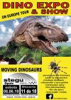 Dino Expo - podróżnicza wystawa dinozaurów, żywe pająk