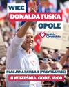 Wiec Donalda Tuska w Opolu