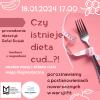 Czy istnieje dieta cud...?! - spotkanie z dietetykiem Rafałem Rosiakiem