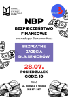 Bezpieczeństwo finansowe - zajęcia dla seniorów