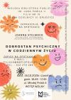 Miesiąc dla zdrowia psychicznego w Opolu - Dobrostan psychiczny w życiu codziennym