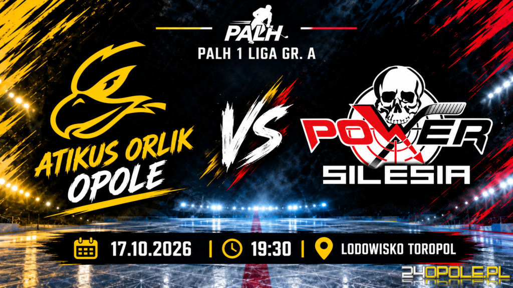 Oppole Opole - Mecz hokeja Atikus Orlik vs KS Power Silesia na lodowisku ...