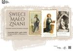 Święci mało znani - wystawa obrazków świętych