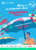 Ogrzej się w promieniach słońca na Kąpielisku Malina