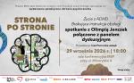 Życie z ADHD. Brakująca instrukcja obsługi - spotkanie z Olimpią Jenczek połączone z panelem dyskusyjnym z udziałem Kamili Bargieł, Joanny Piotrowskie