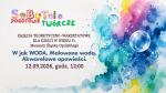 BRAK WOLNYCH MIEJSC! Sobotnie pogotowie twórcze: W jak WODA. Malowane wodą. Akwarelowe opowieści. Zajęcia edukacyjne dla dzieci